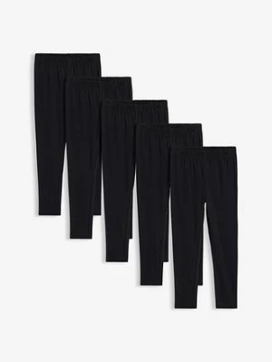 Obrázek produktu Legginsy z elastycznej bawełny organicznej (5 par) bonprix