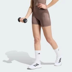 Obrázek produktu Legíny 3 Stripes Studio All Me Booty Short Adidas Earth Strata