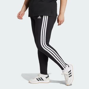 Obrázek produktu Legíny Essentials 3-Stripes Cotton (plus size) Adidas