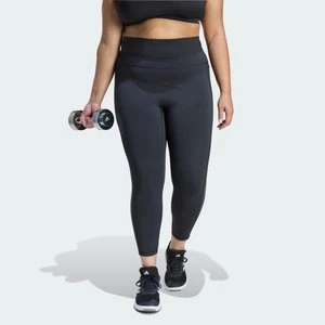 Obrázek produktu Legíny Optime Workout 3-Stripes 7/8 (Plus size) Adidas