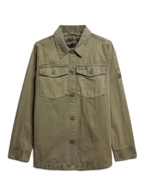 Obrázek produktu Lehká bunda Superdry skvrnitě petrolově zelená