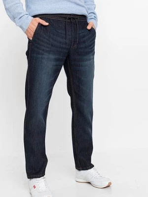 Obrázek produktu Lekkie jeansy  z gumką w talii, regular fit, straight bonprix