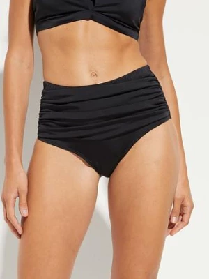 Obrázek produktu Lekko modelujące figi bikini z wysokim stanem i falbanką bonprix