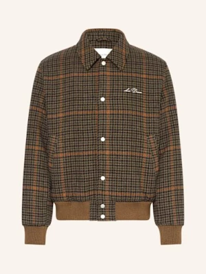 Obrázek produktu Les Deux Blouson Varsity hnědá / černá / tmavě zelená