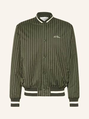 Obrázek produktu Les Deux Blouson Varsity tmavě zelená / bílá