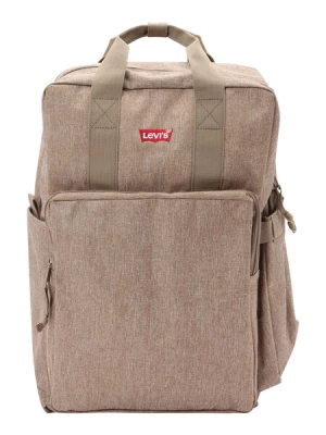 Obrázek produktu LEVI'S ® Batoh 'Large L-Pack Backpack'  šedá / krvavě červená / bílá