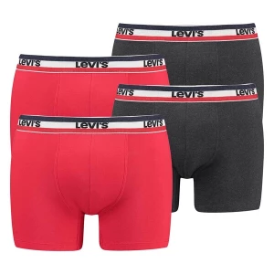 Obrázek produktu LEVI'S ® Boxerky  antracitová / krvavě červená / bílá