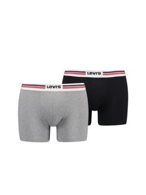 Obrázek produktu LEVI'S ® Boxerky  šedý melír / červená / černá / bílá