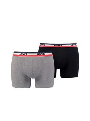 Obrázek produktu LEVI'S ® Boxerky  šedý melír / jasně červená / černá / bílá