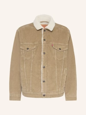 Obrázek produktu Levi's® Cordová Bunda S Umělou Kožešinou khaki / režná