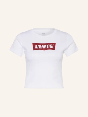 Obrázek produktu Levi's® Cropped Tričko Essential Sporty bílá / tmavě červená