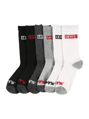 Obrázek produktu Levi's Kids Ponožky  šedý melír / červená / černá / bílá