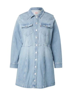 Obrázek produktu Levi's® Plus Košilové šaty 'Flynn Western Dress'  modrá džínovina