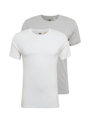 Obrázek produktu LEVI'S ® Tričko 'Slim Crewneck Tee - 2 Pack'  šedý melír / bílá