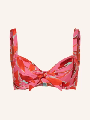 Obrázek produktu Lidea Bikiny S Ramínky Fused Florals růžová / červená / mátová