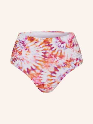 Obrázek produktu Lidea High Waist Bikinové Kalhotky Sunset Harmony bílá / oranžová / fuchsiová