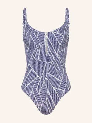 Obrázek produktu Lidea Plavky Indigo Grid tmavě modrá / bílá