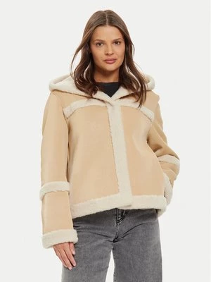 Obrázek produktu Liu Jo Sport Bunda z imitace kůže TF4140 E0903 Béžová Regular Fit