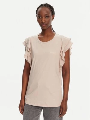 Obrázek produktu Liu Jo Sport T-Shirt TA5178 J5904 Béžová Regular Fit