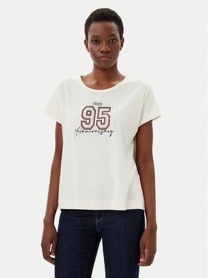 Obrázek produktu Liu Jo Sport T-Shirt TA5268 JS005 Écru Regular Fit Krémová