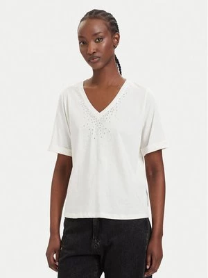 Obrázek produktu Liu Jo Sport T-Shirt TA6284 JS923 Krémová Regular Fit