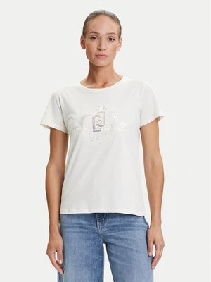 Obrázek produktu Liu Jo Sport T-Shirt TF5162 JS923 Écru Regular Fit Krémová