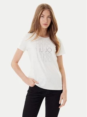 Obrázek produktu Liu Jo Sport T-Shirt TF5166 JS003 Écru Regular Fit Krémová