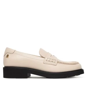 Obrázek produktu Loafersy Tommy Hilfiger Elettra Penny Leather FW0FW09360 Écru