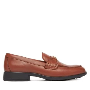 Obrázek produktu Loafersy Tommy Hilfiger Th Logo Leather Loafer FW0FW08705 Hnědá