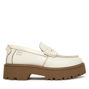 Obrázek produktu Loafersy Tommy Jeans Archive '01 Leather Loafer EN0EN03022 Krémová