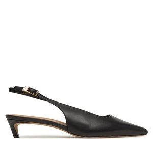 Obrázek produktu Lodičky Tommy Hilfiger Squared Toe Kitten Slingback FW0FW08711 Černá
