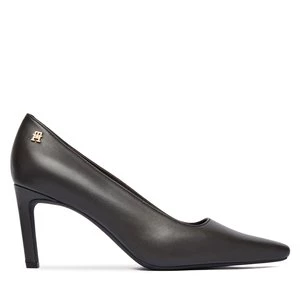Obrázek produktu Lodičky Tommy Hilfiger Th Logo Lth Pump Slanted Hl FW0FW09008 Černá