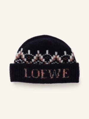 Obrázek produktu Loewe Čepice S Flitry tmavě modrá / barva růžového zlata / světle šedá