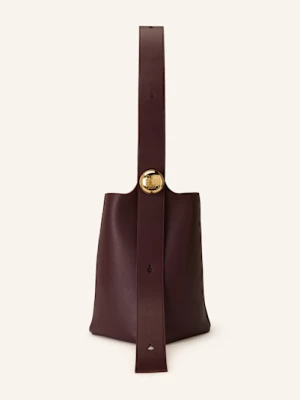 Obrázek produktu Loewe Kabelka Pebble Bucket Medium tmavě červená