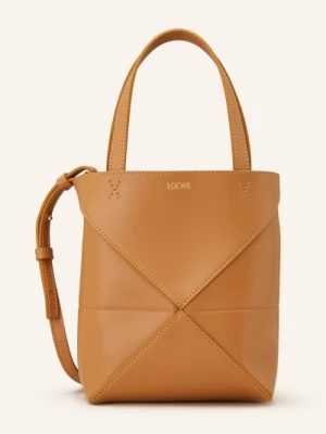Obrázek produktu Loewe Kabelka Puzzle Tote Mini světle hnědá