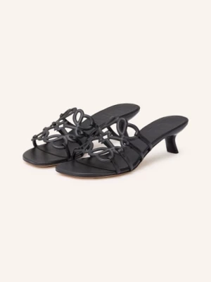 Obrázek produktu Loewe Pantofle Petal Anagram černá