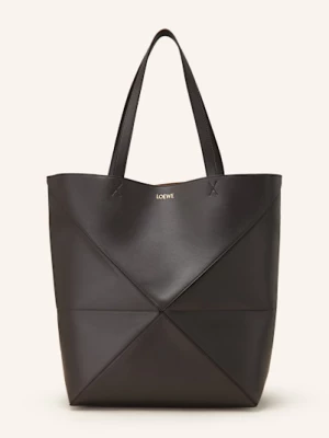 Obrázek produktu Loewe Shopper Puzzle Fold Tote Large tmavě šedá