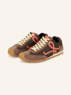 Obrázek produktu Loewe Tenisky Ballett Runner 2.0 tmavě hnědá / hnědá / červená