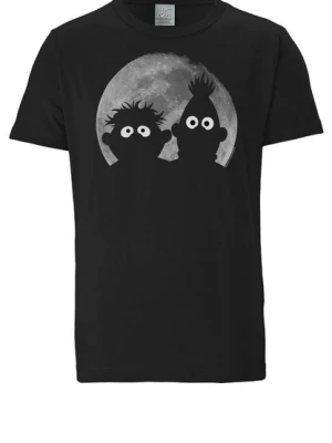 Obrázek produktu LOGOSHIRT Tričko 'Sesamstraße - Ernie & Bert'  šedá / černá
