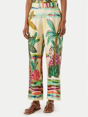 Obrázek produktu LOLA CASADEMUNT Kalhoty culottes LS2614013 Krémová Regular Fit