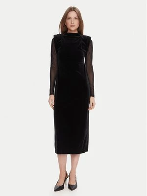 Obrázek produktu LOLA CASADEMUNT Koktejlové šaty LF2516007 Černá Regular Fit
