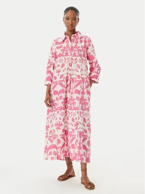 Obrázek produktu LOLA CASADEMUNT Košilové šaty LS2616008 Růžová Relaxed Fit