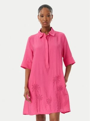 Obrázek produktu LOLA CASADEMUNT Košilové šaty LS2616034 Tmavě růžová Relaxed Fit