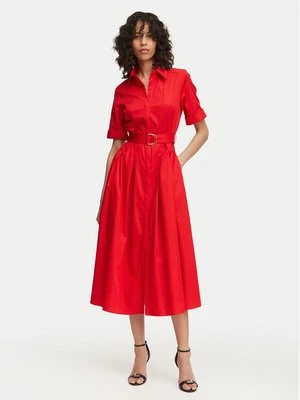 Obrázek produktu LOLA CASADEMUNT Košilové šaty LS2616089 Červená Regular Fit