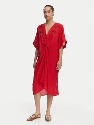 Obrázek produktu LOLA CASADEMUNT Letní šaty LS2616010 Červená Relaxed Fit