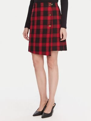 Obrázek produktu LOLA CASADEMUNT Mini sukně LF2508003 Červená Regular Fit