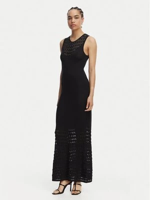 Obrázek produktu LOLA CASADEMUNT Úpletové šaty MS2616001 Černá Slim Fit