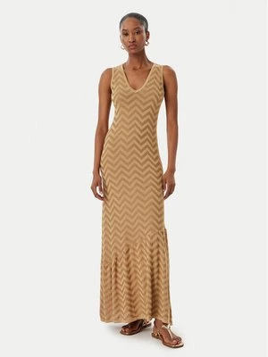 Obrázek produktu LOLA CASADEMUNT Úpletové šaty MS2616040 Béžová Slim Fit