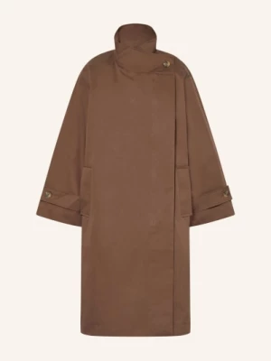 Obrázek produktu Lollys Laundry Trenchcoat Russill tmavě hnědá