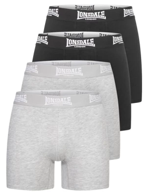 Obrázek produktu LONSDALE Boxerky  šedý melír / černá / bílá